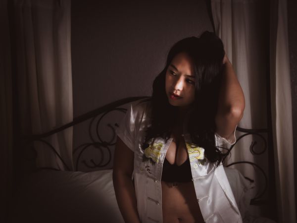 Boudoir portrait from Austin photography session