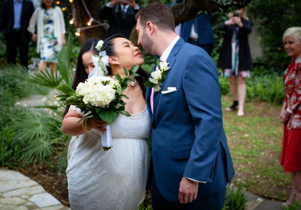 Couples portrait capturing authentic connection