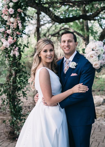 Couples portrait capturing authentic connection