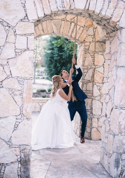 Couples portrait capturing authentic connection