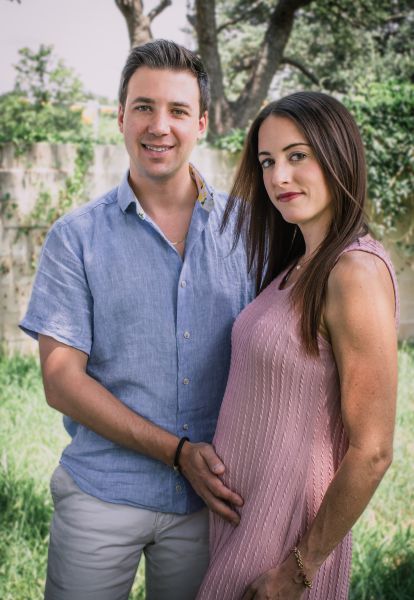 Couples portrait capturing authentic connection