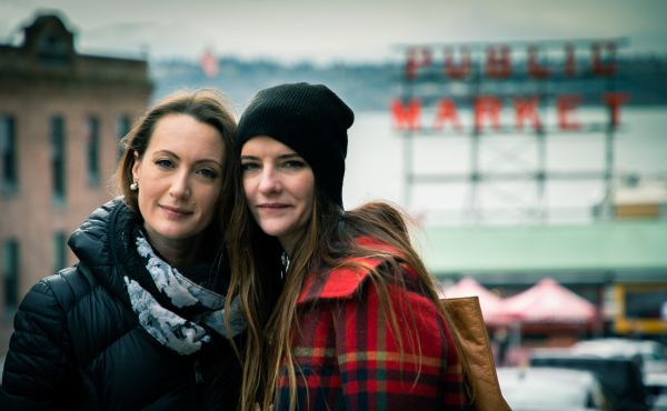 Intimate portrait photograph in natural light