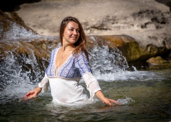 Intimate portrait photograph in natural light