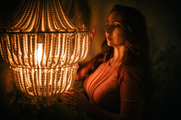 Intimate portrait photograph in natural light