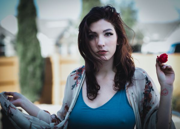 Intimate portrait photograph in natural light